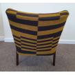 Danish Leaning Chair Pierre Frey Fabric